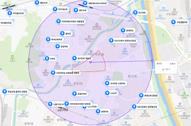 트리우스-광명-생활-입지-환경